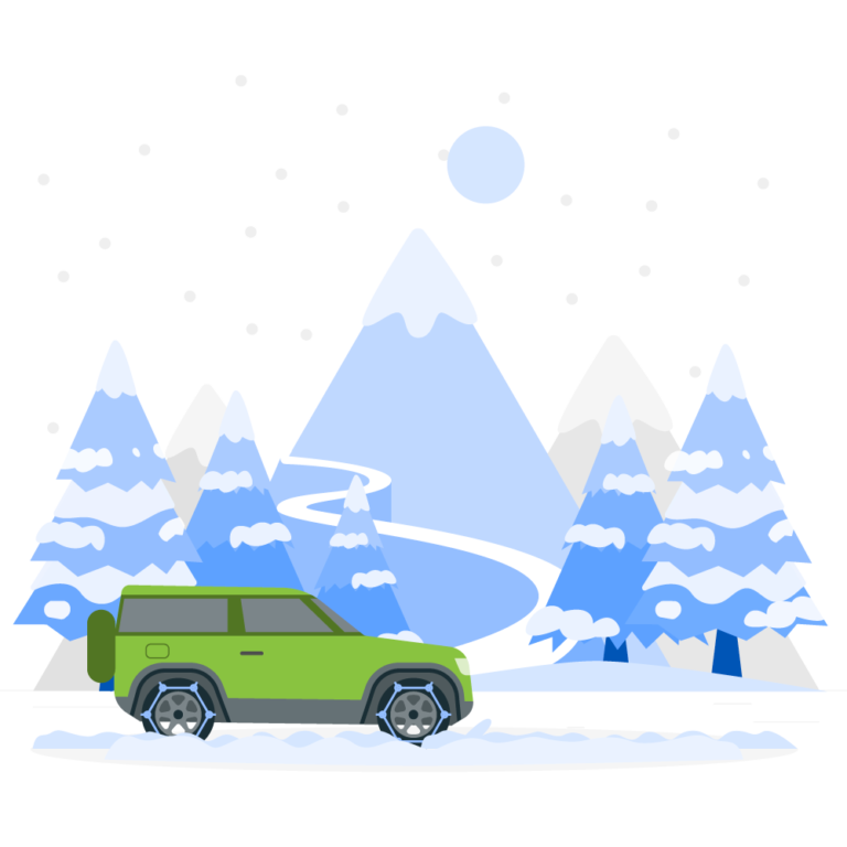 bien prendre la route cet hiver
